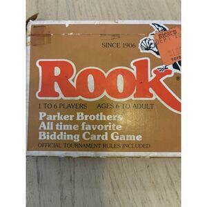 Vintage Rook Bidding Card Game Parker Brothers 1978 Family Fun Cards